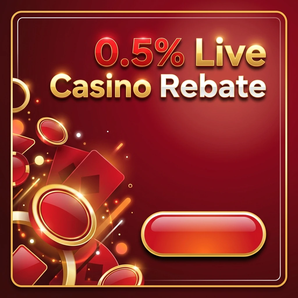 Live casino rebate